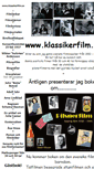 Mobile Screenshot of klassikerfilm.se